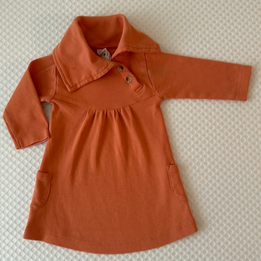 Kate Quinn organic peter pan apron dress